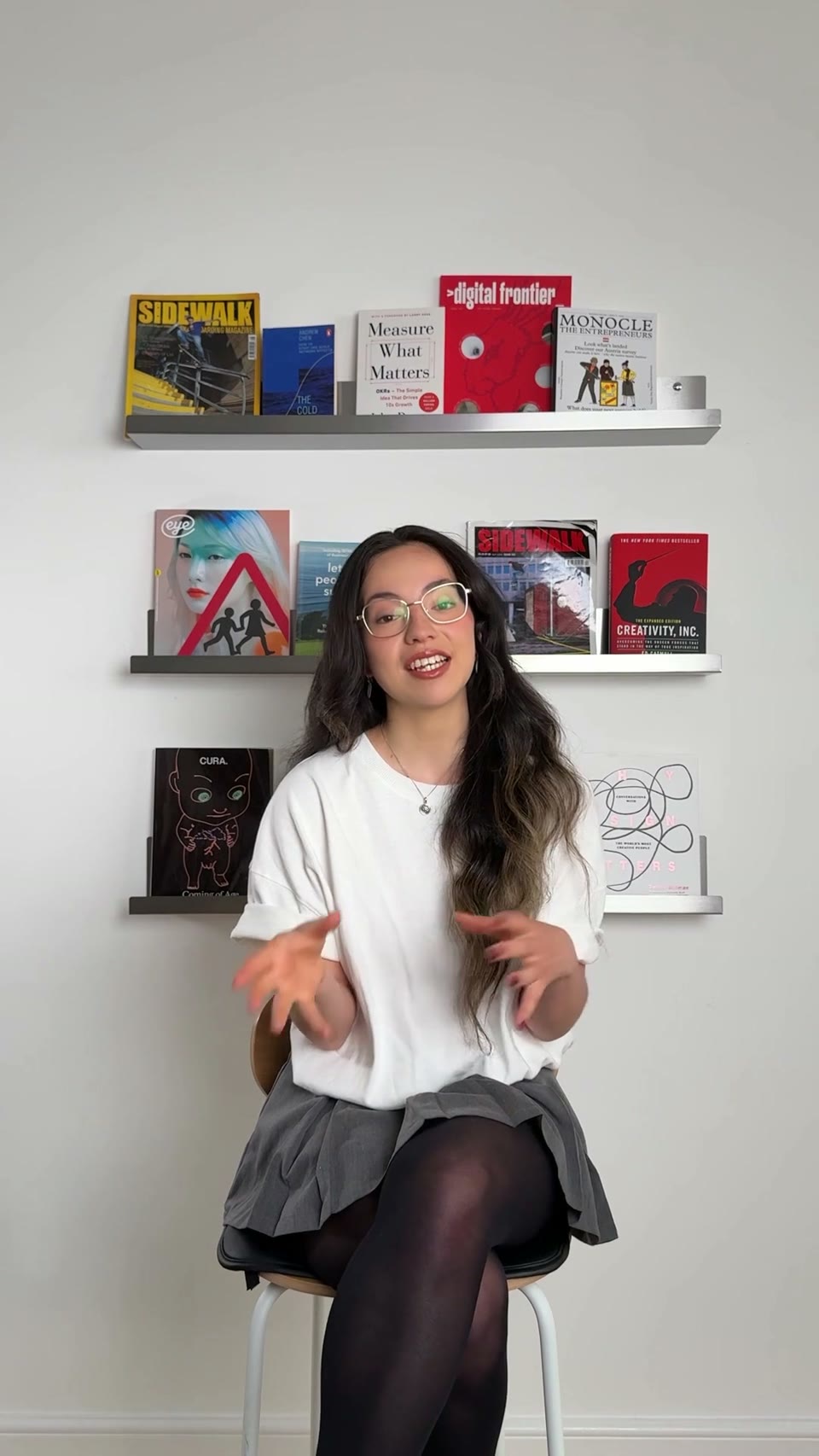 Frame from Extended spokesperson example
