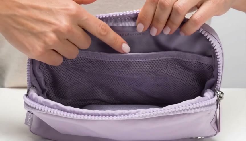 Frame from Travel-pouch product demonstration